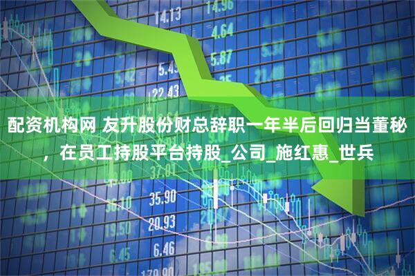 配资机构网 友升股份财总辞职一年半后回归当董秘，在员工持股平台持股_公司_施红惠_世兵